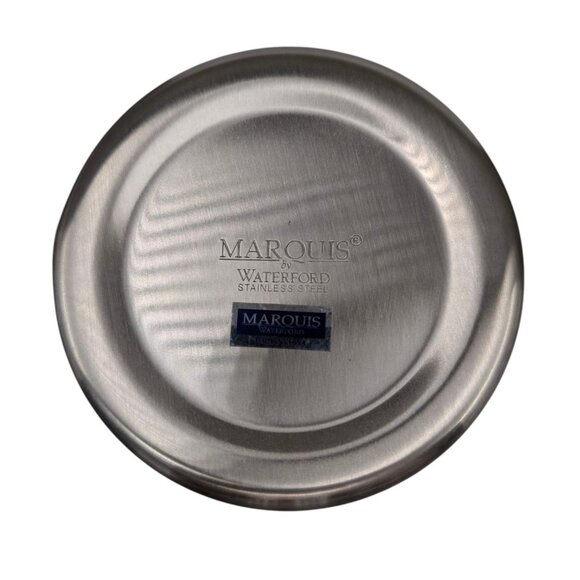 Waterford Marquis Stainless Steel Wine Cooler Silver Tone Polka Dimple Dot 9" - Picture 12 of 12